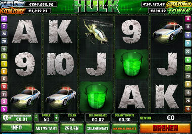 The Incredible Hulk online Slot