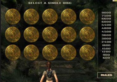 Tomb Raider 2 online Slot Bonusrunde