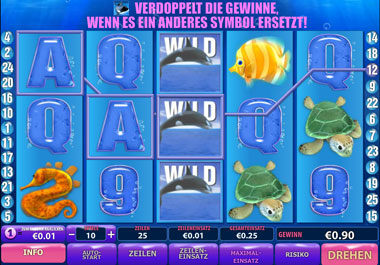 Great Blue online Slot Bonusrunde