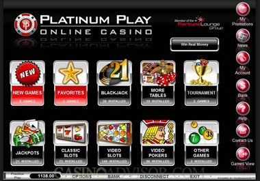 Platinum Play Lobby