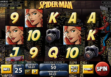 Spider Man online Slot