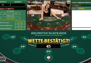 Live Dealer Unlimited Blackjack Live Dealer Unlimited Blackjack